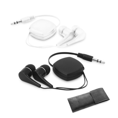 PINEL. Auriculares retráteis com cabo 0.75 m em ABS